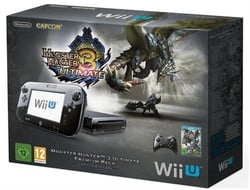 Console Nintendo Wii U (32 Go) Noire + Monster Hunter 3 Ultimate - Edition Limitée