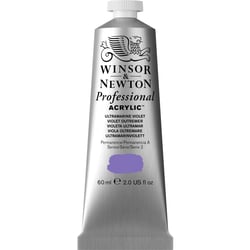 Professional Acrylic Colour- 60ml - outremer violet - Winsor & Newton