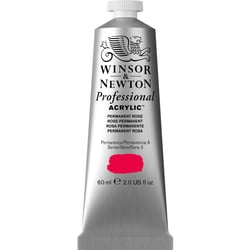 Professional Acrylic Colour- 60ml - rose permanent - Winsor & Newton