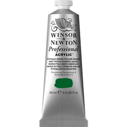 Professional Acrylic Colour- 60ml - vert phtalo nuance jaune - Winsor & Newton