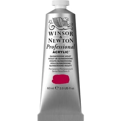 Professional Acrylic Colour- 60ml - violet de quina - Winsor & Newton