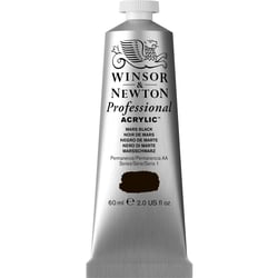 Professional Acrylic Colour- 60ml - noir de mars - Winsor & Newton