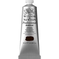 Professional Acrylic Colour- 60ml - noir d'ivoire - Winsor & Newton