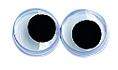 Yeux mobiles ronds x 5 paires N°2