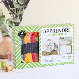 Coffret apprendre la broderie