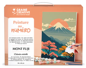 Peinture au numéro Graine Créative - Mont Fuji - 30 x 40 cm
