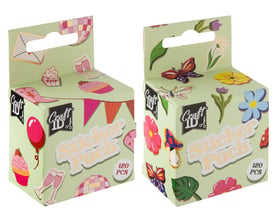Lot de 120 stickers Craft Id