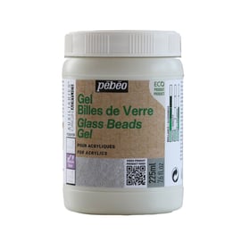 Mortier billes de verre Pébéo en pot de 225 ml
