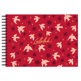 Allbum photo spiralé Exacompta - 50 pages - 23 x 10 cm -  Rouge - Lalalab