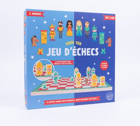 Mon 1er jeu d'échecs - Jeu de société à deux -  Jeu Echecs - Wilson Jeux