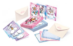 Coffret Papiers à lettres Diddl
