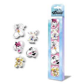 Lot de 5 gommes Diddl