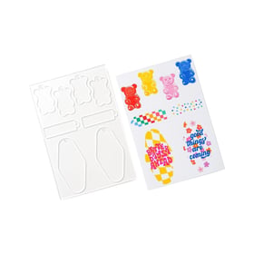 Porte-clés personnalisables x2 - 11,5 x 16,5 cm - Créalia