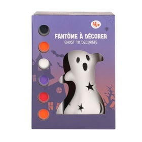  Fantôme en céramique à décorer Halloween - Créalia