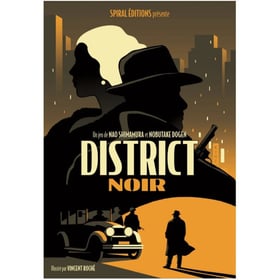 District noir - Jeu de société à deux -  Jeu de stratégie - Spiral Editions