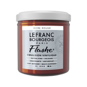 Peinture Flashe vinylique - Ocre rouge - N°306 - 125 ml