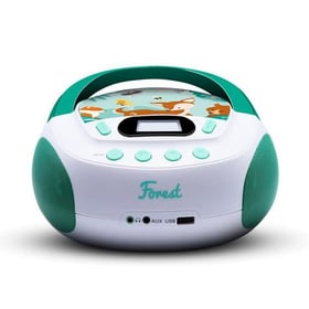 Lecteur CD Metronic - Forest - Blanc, vert - 3 Watt