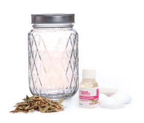 Kit bougie/diffuseur citronnelle - Graine Créative