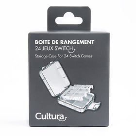 Boîte de rangement - 24 jeux Switch - Cultura