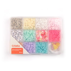 Boîte perles heishi Créalia - Ø 6 mm - Couleurs pastel