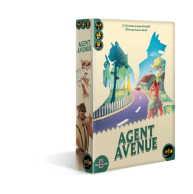 Agent avenue - Jeu de société à deux -  Jeu de stratégie - Iello