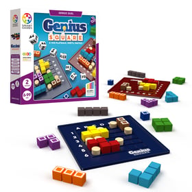 Genius square - Jeu de société à deux -  Jeu de logique - Smart Games