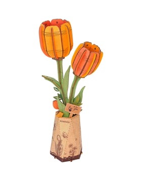 Maquette 124 pièces - Tulipes oranges - Rowood