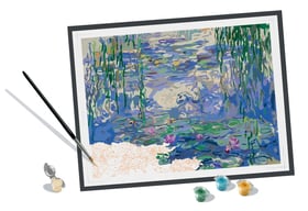 Peinture au numéro Ravensburger - CreArt - Claude Monet : Les Nymphéas -  30 x 40 cm