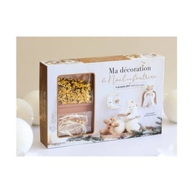 Coffret ma décoration de Noël en feutrine : 4 projets DIY 100% fait-main