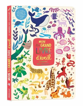 Mon très grand livre d'éveil : Le monde des couleurs