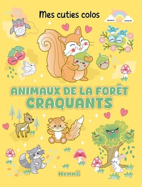 Mes cuties colos - Animaux de la forêt craquants