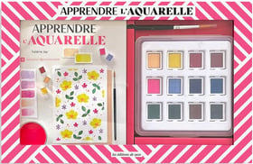 Coffret apprendre l'aquarelle