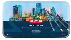 Boîte de 36 crayons de couleurs - Procolour Derwent