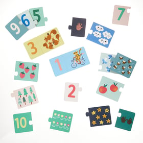 Puzzle d'association - Les chiffres
