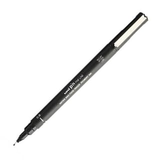 Stylos Uni Pin à Pointe Pinceau - Lot De 3, Encre Noire Indélébile Et Résistante à L'eau - Idéal Pour Le Dessin Et Le Lettrage - 2