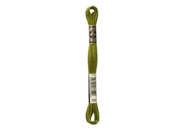 Fil à broder DMC - Mouliné spécial - Vert cactus n°580