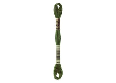 Fil à broder DMC - Mouliné spécial - Avocat n°904