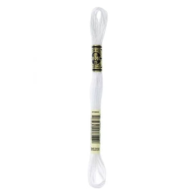 Fil à broder DMC - Mouliné spécial - Lumière blanche nacrée n°B5200
