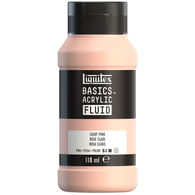 Peinture acrylique - Basic Acrylic Fluid - Liquitex - 118 mL - Rose clair - 810