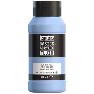 Peinture acrylique - Basic Acrylic Fluid - Liquitex - 118 mL - Bleu violet clair - 680
