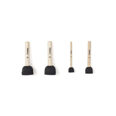 4 tampons mousse 15 mm, 20 m, 30 mm x2 - Créalia