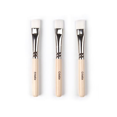 Ensemble De Pinceaux En Bois, 6 Pièces Pinceaux Pour Peinture Acrylique