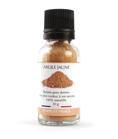 Argile en poudre - Jaune 20g - Graine Créative x Créalia