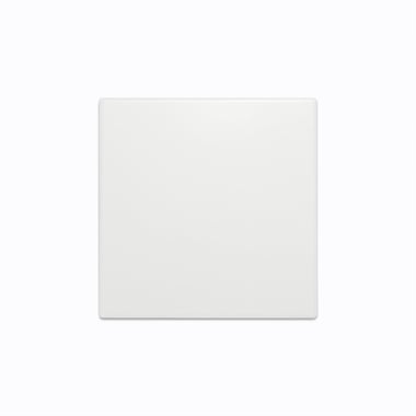 Carreau céramique sublimable - 15 x 15cm - Blanc - Créalia