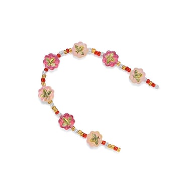 Perles fleurs et abeilles - Créalia