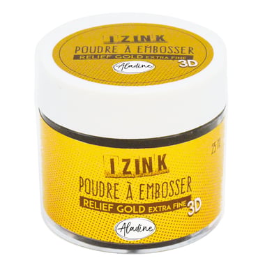 Poudre à embosser Aladine - 25ml - or ex fine