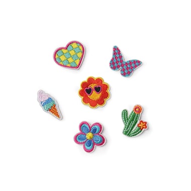Mini patchs thermocollants x6 - 8,5 cm - Créalia