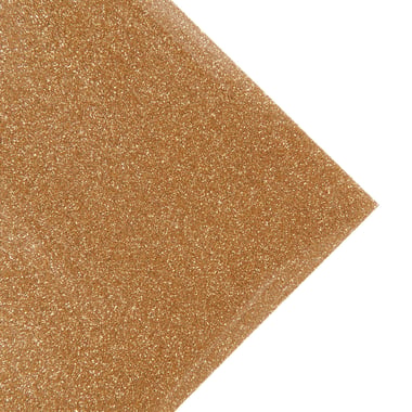 Flex thermocollant - Pailleté doré - 30 x 90 cm - Créalia