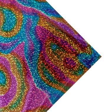 Flex thermocollant - Multicolore - 30 x 90 cm - Créalia