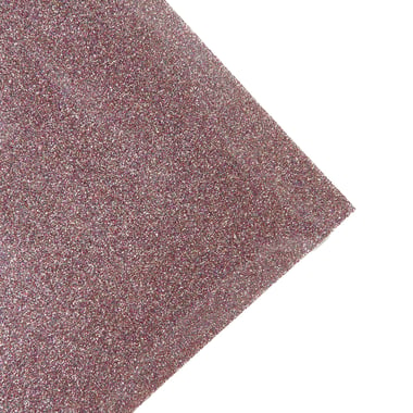 Flex thermocollant - Pailleté rose - 30 x 90 cm - Créalia